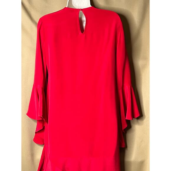 Alexis Red Ruffle Hazel Dress M - Picture 10 of 11